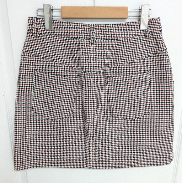 Frank & Oak women's houndstooth mini skirt size M - Picture 3 of 11